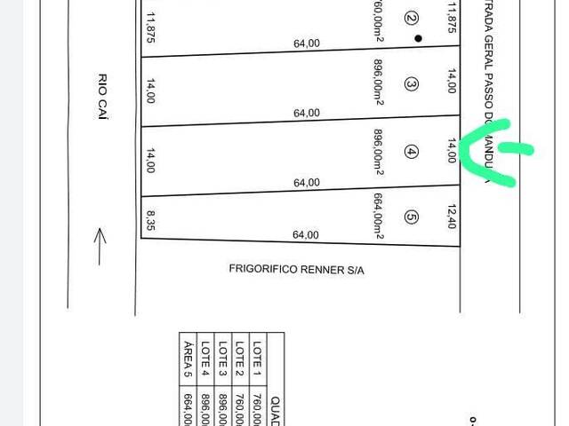 #114 - Terreno para Venda em Montenegro - RS - 1